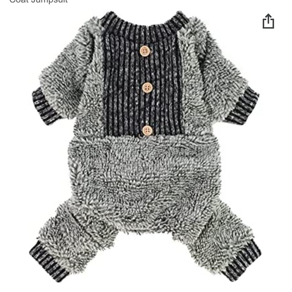 Fit warm dog pj. Size is Medium. Or cute for pictures or just to wear. - Picture 4 of 9